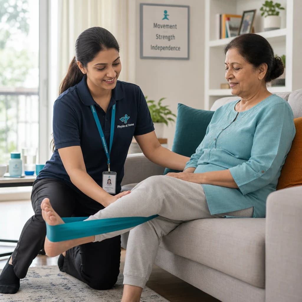 Home physiotherapy for Knee Pain