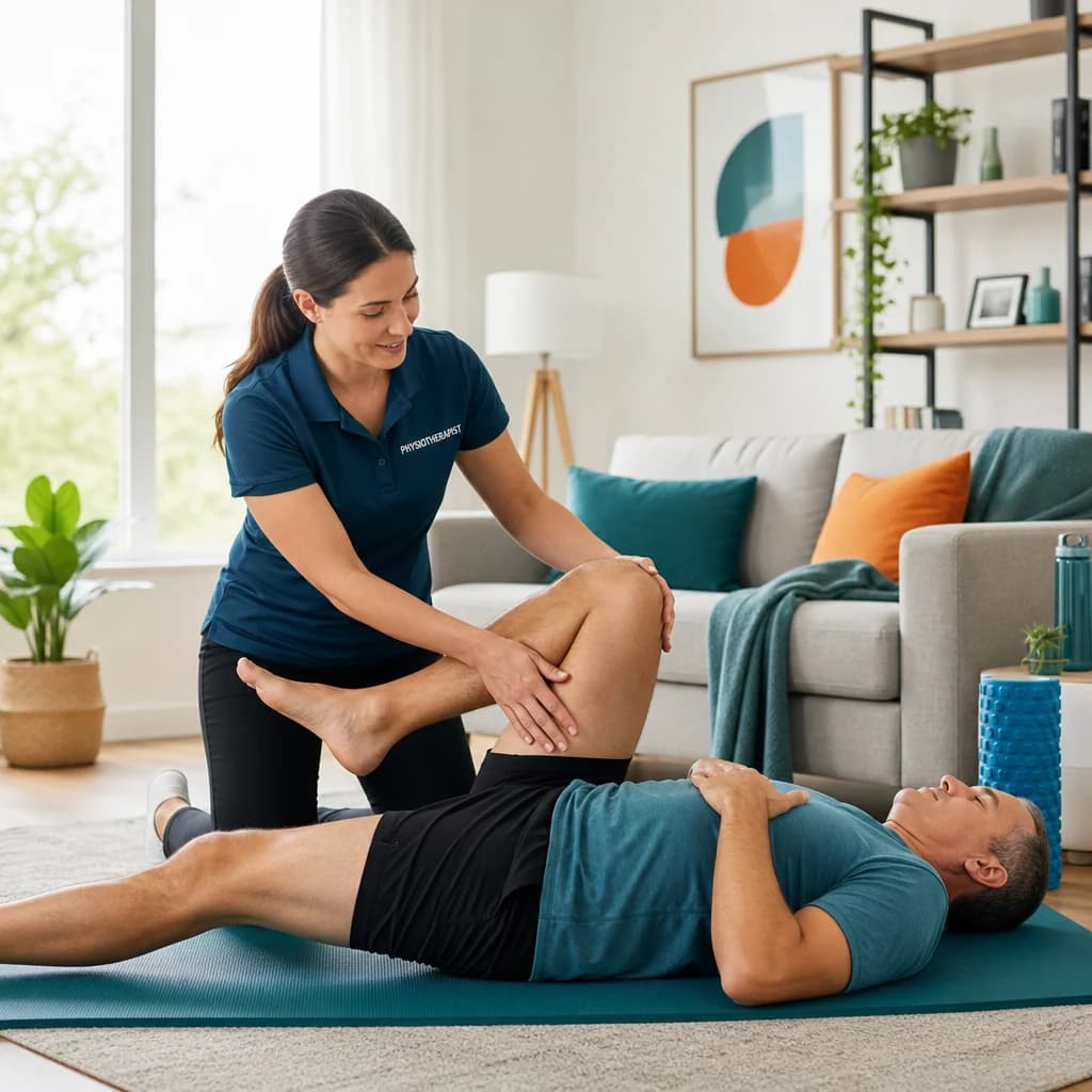 Home physiotherapy for Sciatica