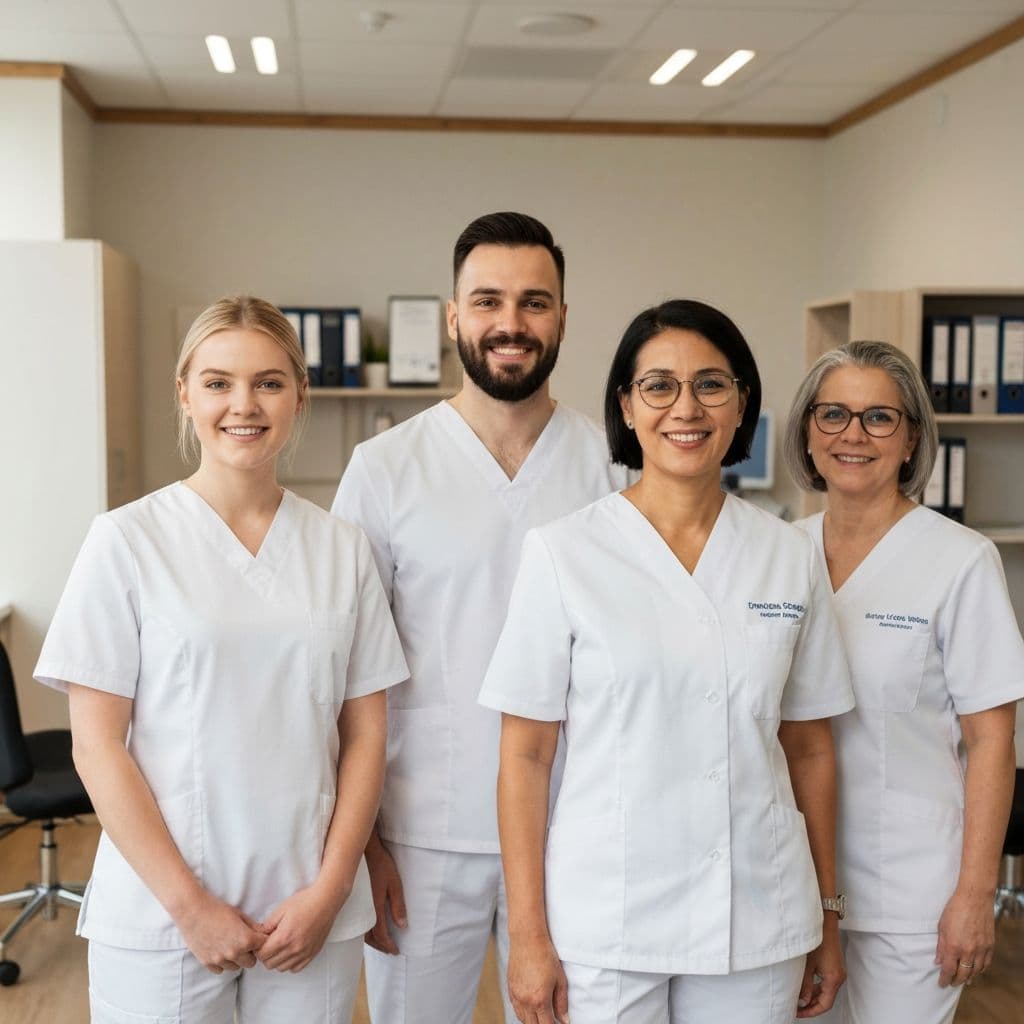 Professional physiotherapy team