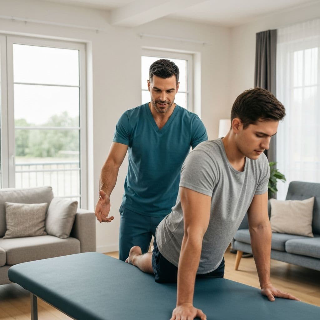 Home physiotherapy visit in London & South East